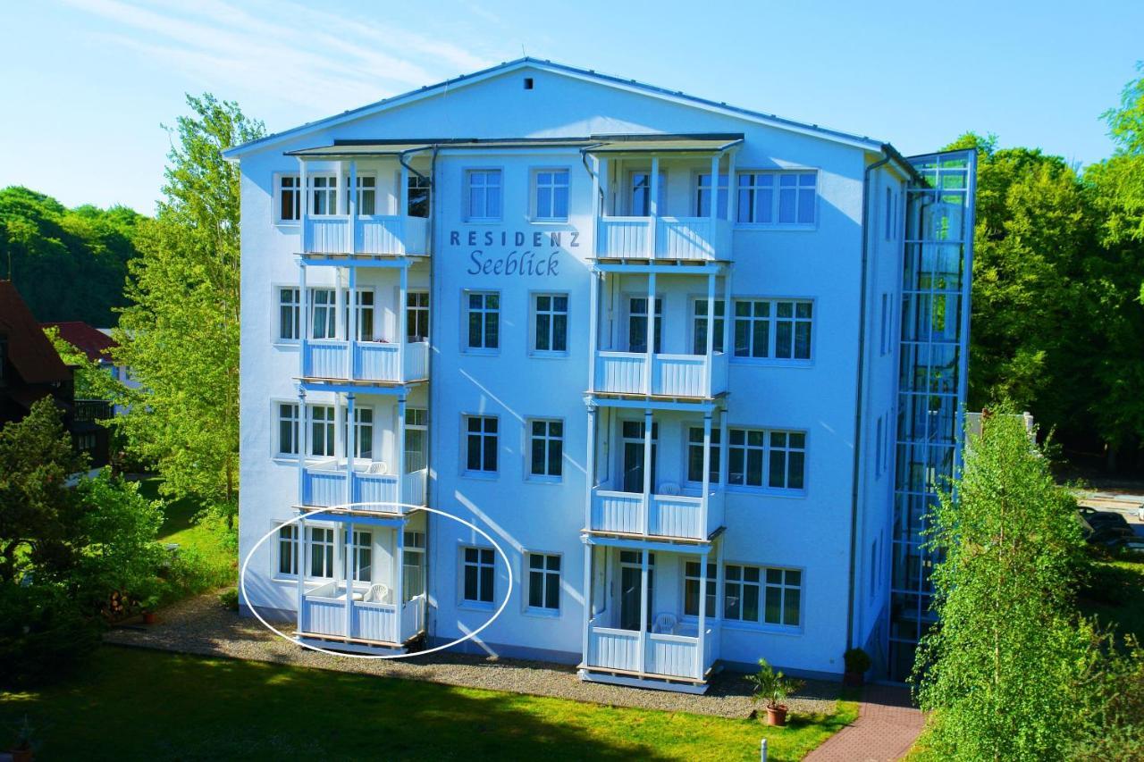Residenz Seeblick Whg 4, Mit Gartenzugang Sellin  Buitenkant foto